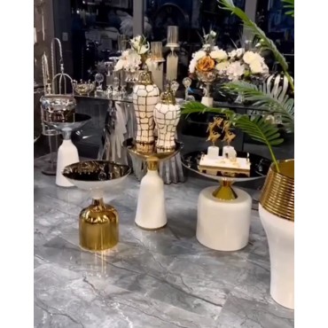 3'lü Lotus orta ve yan sehpa