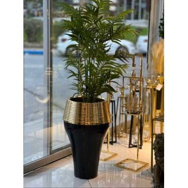 DAMLA SİYAH GOLD SAKSI